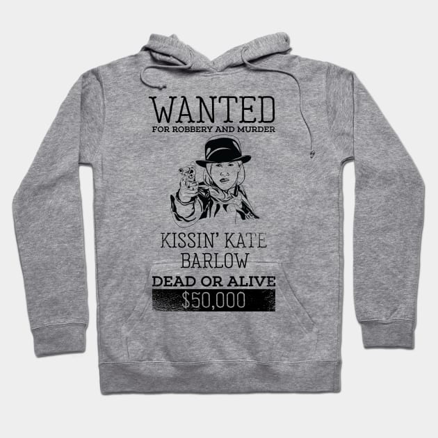 Wanted: Kissin Kate Barlow Hoodie by polliadesign